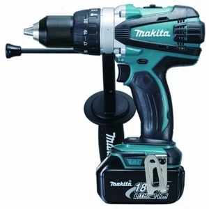 מברגה/מקדחה רוטטת נטענת + 2 סוללות MAKITA DHP458 18V 5Ah Makita מקיטה מברגה/מקדחה רוטטת נטענת + 2 סוללות MAKITA DHP458 18V 5Ah Makita מקיטה