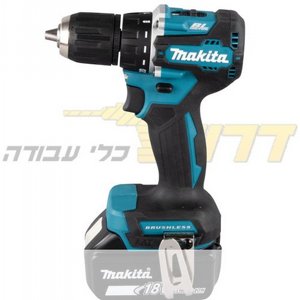 מקדחה מברגה 13 מ"מ BL 18V גוף בלבד DDF487 בראשלס Makita מקיטה מקדחה מברגה 13 מ"מ BL 18V גוף בלבד DDF487 בראשלס Makita מקיטה