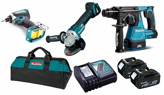 �� 3 ���� ����� ��� 18V DLX3080 ���� MAKITA